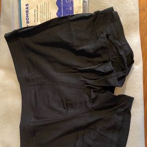 Lot of 4 Bombas Mens Cotton Boxer Briefs Size XL/XXL Black NEW